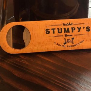 Stumpy's Wooden Bottle Opener $12